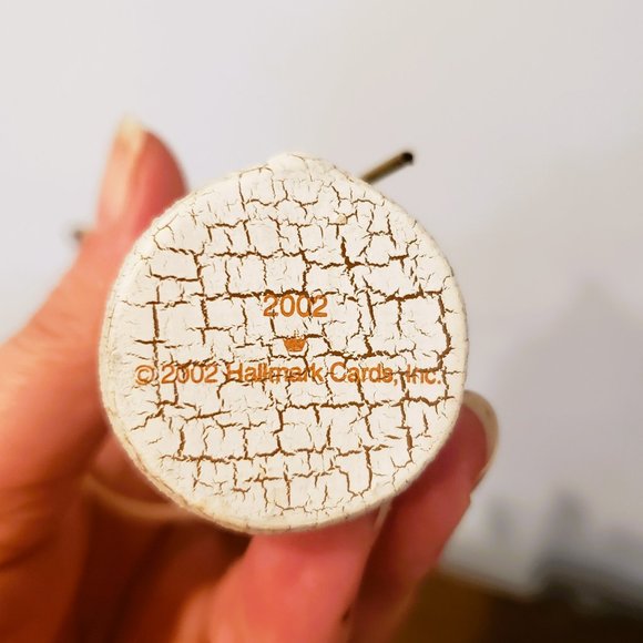 2002 Hallmark Christmas Ornament Lot Bisque Porcelain We Call Him Santa Yuletide - Picture 6 of 10